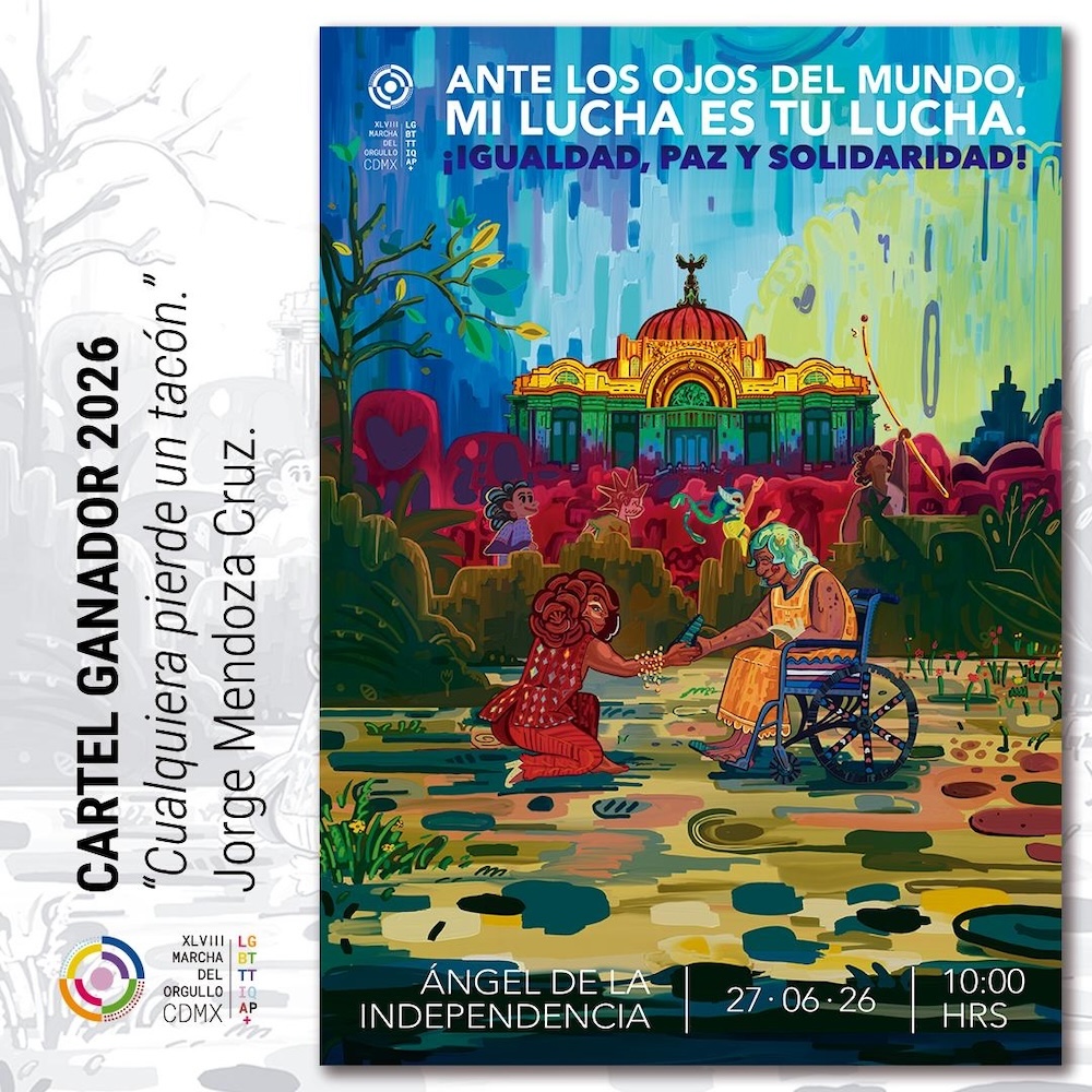 "Igualdad, paz y solidaridad": Ruta de la Marcha LGBT+ 2026 en CDMX