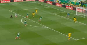 Gol de Julián Quiñones