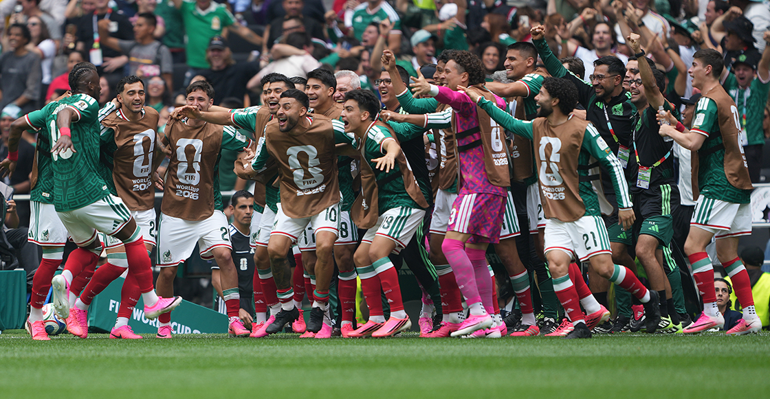 Primer gol de México en el Mundial