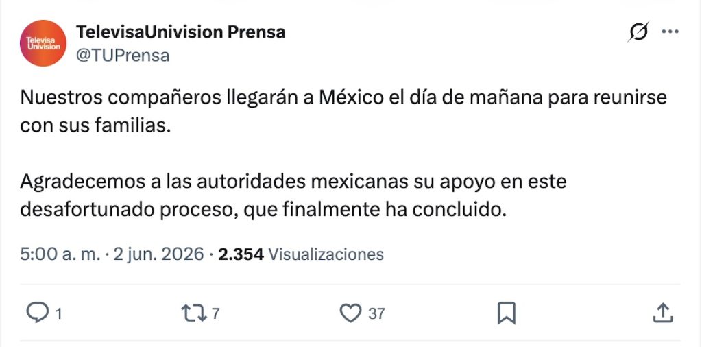 Liberan a Julio 'Profe' Ibañez y al camarógrafo Daniel García detenidos en Sudáfrica