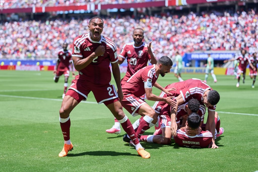 Qatar logró su primer punto en un Mundial
