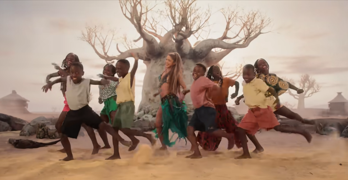 Ellos son los Ghetto Kids, grupo infantil de Uganda que bailará con Shakira en la final del Mundial