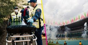 Caos en la inauguración del Mundial: reportan lesionados durante los festejos
