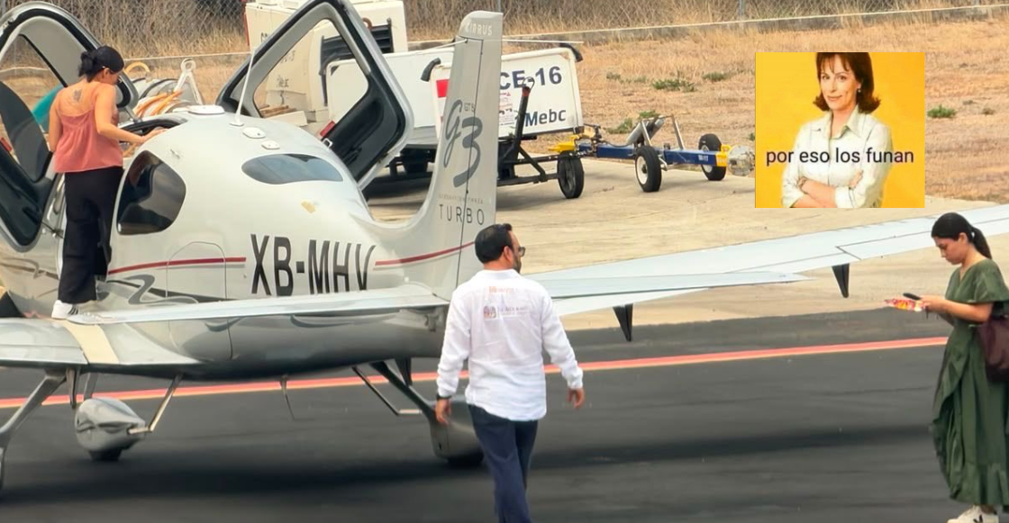 ¿Y la austeridad? Funan al secretario de Gobierno de Oaxaca por viajar en avioneta privada