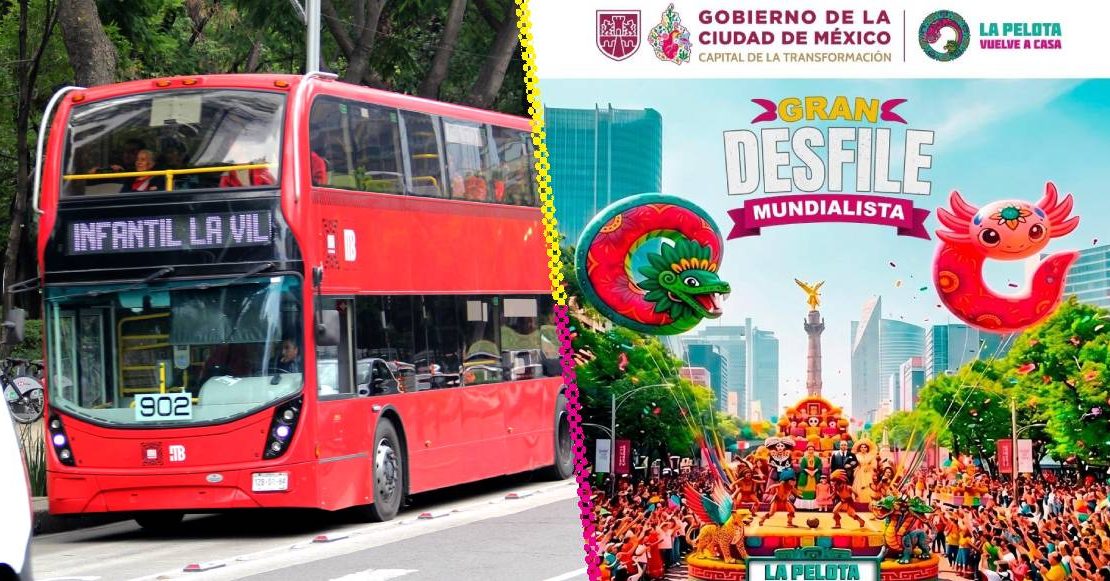 Anótale bien: el Metrobús cerrará estas estaciones por el Gran Desfile Mundialista
