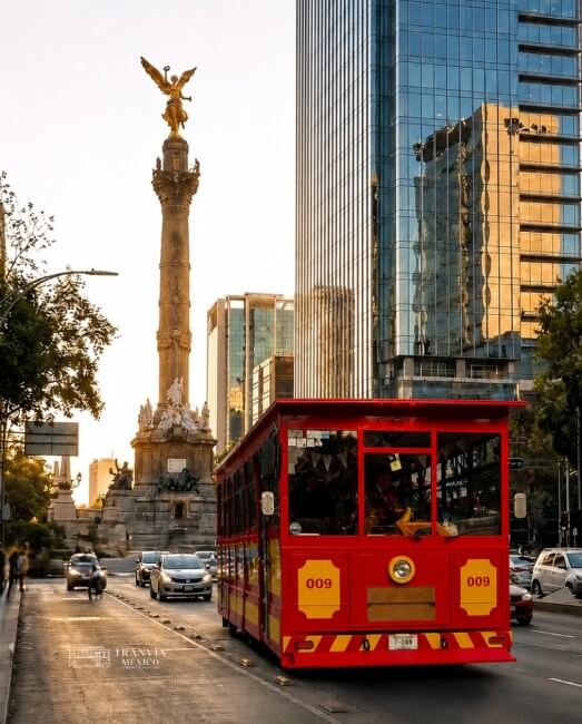 Inauguran el nuevo Tranvía Turístico de la Zona Rosa