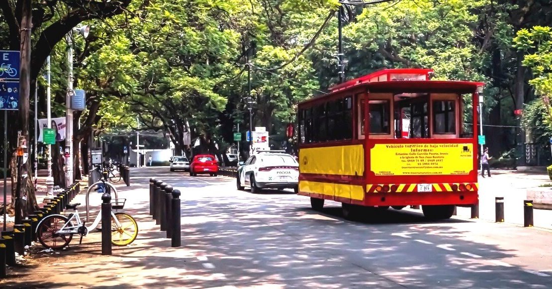 Inauguran el nuevo Tranvía Turístico de la Zona Rosa