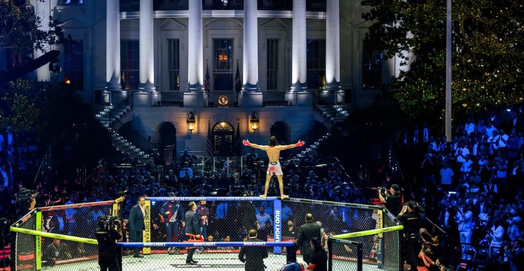 ufc casa blanca trump