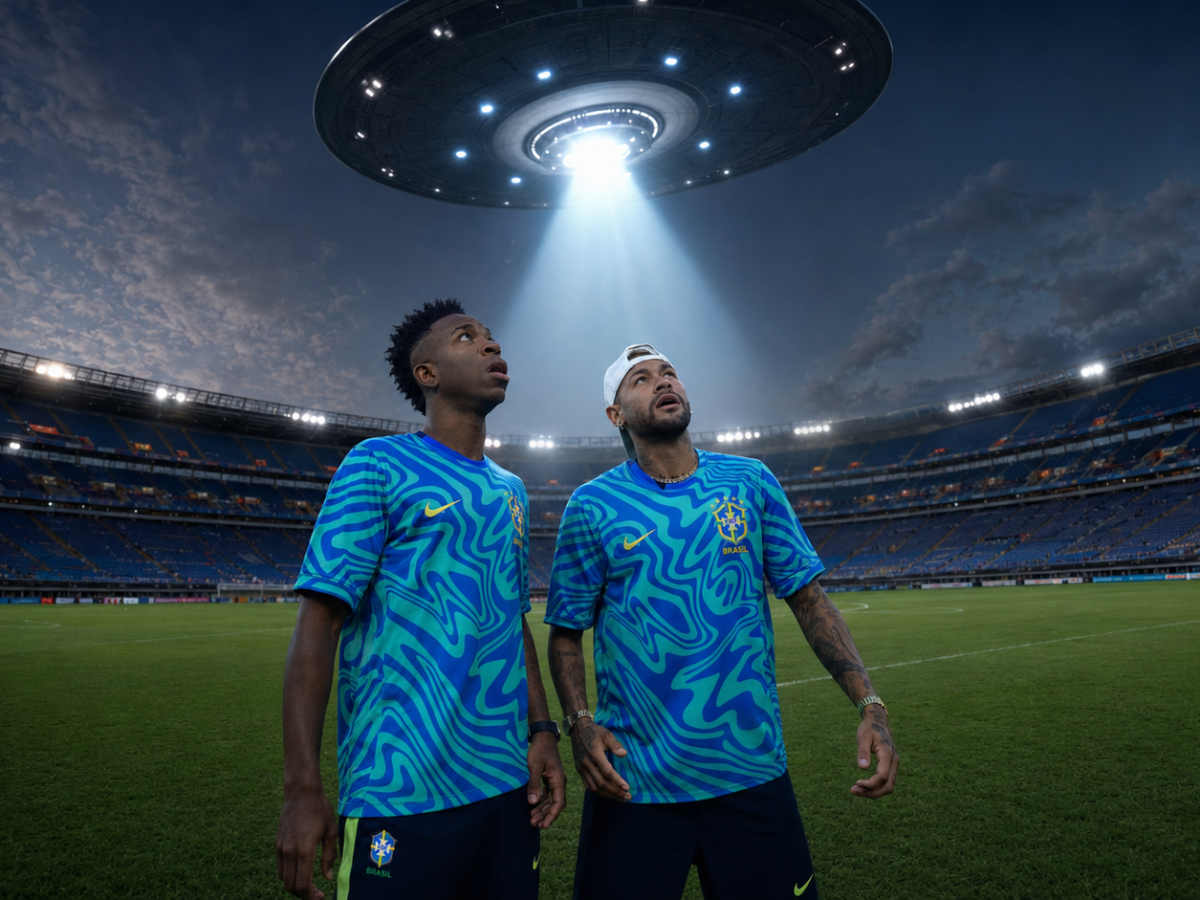 ¿Cómo está eso de que los ovnis se van a llevar a Neymar y Vinicius en el Escocia vs Brasil?