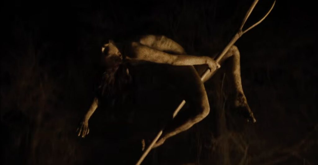 Imagen de un ritual en 'Werwulf' de Robert Eggers