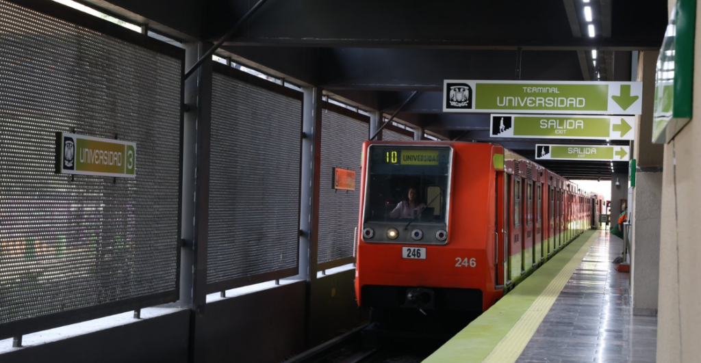 Línea 3 del Metro se renueva estación Universidad Clara Brugada