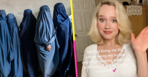 Las "tradwives" de TikTok y el perturbador contraste con las mujeres en Afganistán