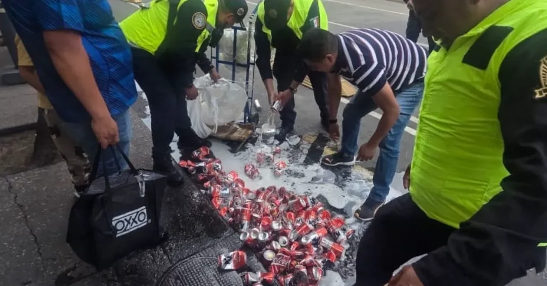 Ni una chelita: SSC decomisa cervezas durante operativo mundialista en CDMX