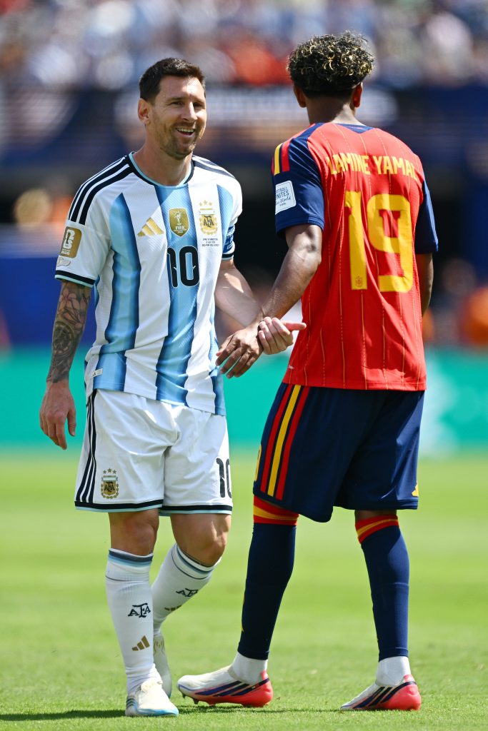 Messi y Yamal