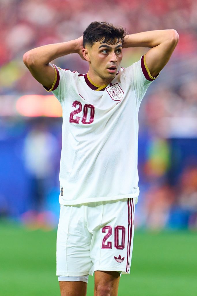 Pedri con la Selección de España