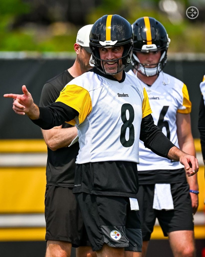 Aaron Rodgers con Pittsburgh