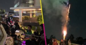 ¿Otra vez? Aficionados mexicanos volvieron a darle serenata a Inglaterra para que no durmiera antes del partido