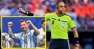 En Inglaterra critican al árbitro vs Argentina Ismail Elfath por ser ‘amuleto’ de Messi