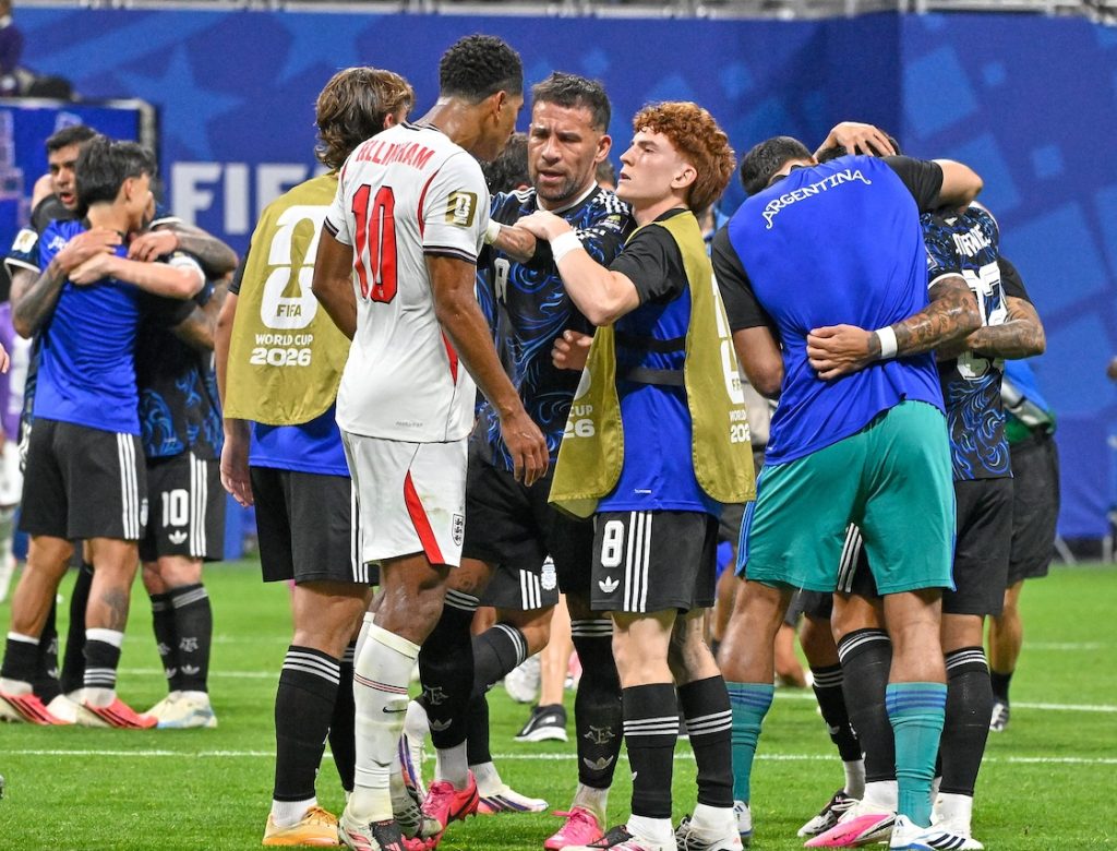 Inglaterra vs Argentina