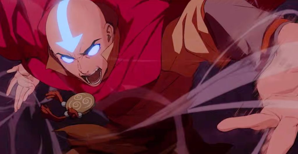 Imagen de Avatar Aang en su primer tráiler