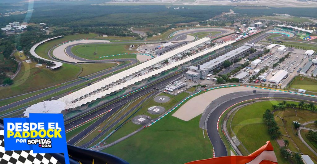 Calendario de F1 con Sepang