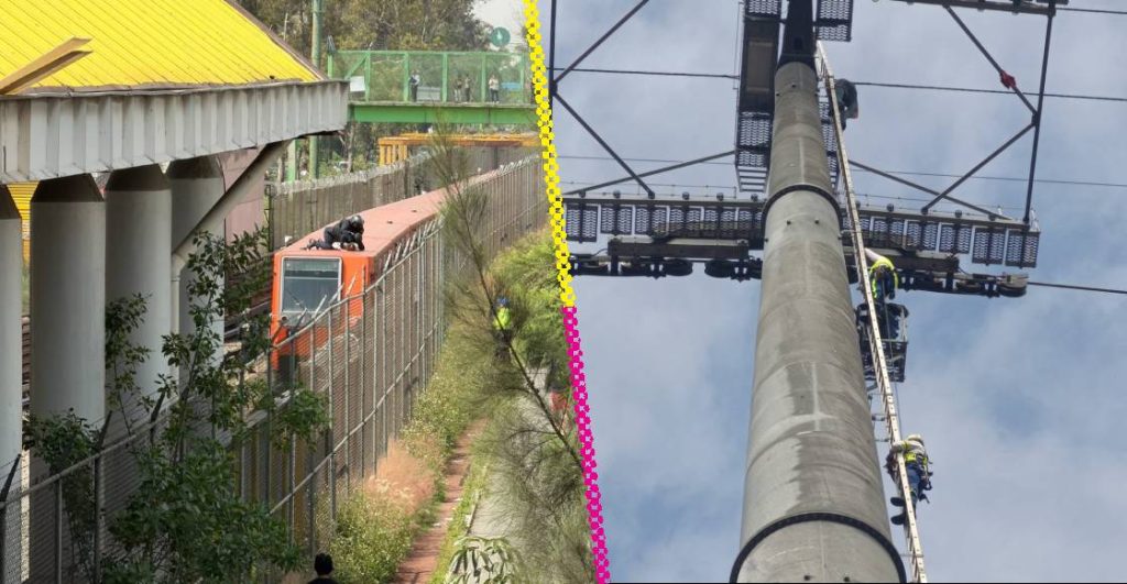 Primero el Cablebús, luego el Metro: dos hombres protagonizaron incidentes que frenaron el transporte en CDMX