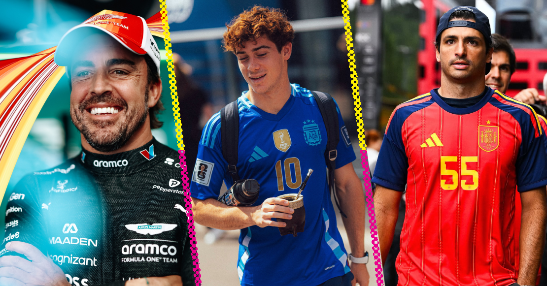 Carlos Sainz, Fernando Alonso y Franco Colapinto elogian a España, campeón del Mundial