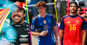 Carlos Sainz, Fernando Alonso y Franco Colapinto elogian a España, campeón del Mundial