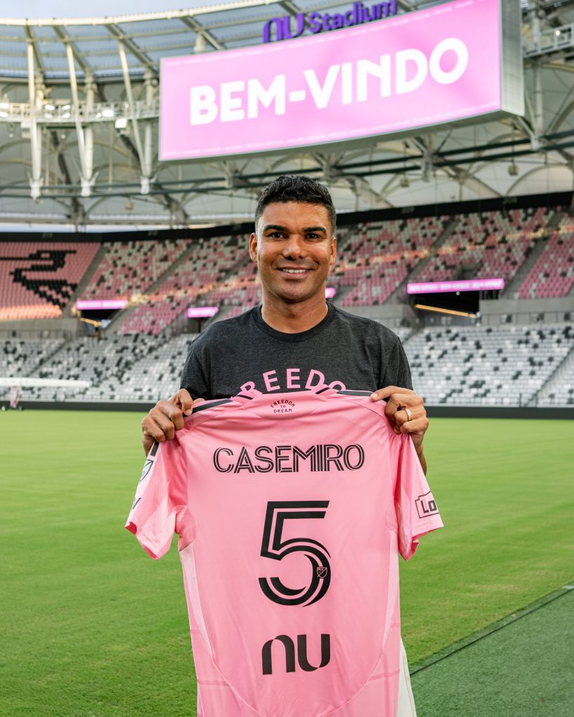 Casemiro, el nuevo jugador del Inter Miami