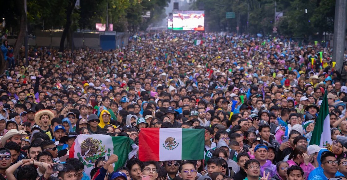 Más de un millón de personas y saldo blanco en las calles de CDMX en el partido México vs. Inglaterra