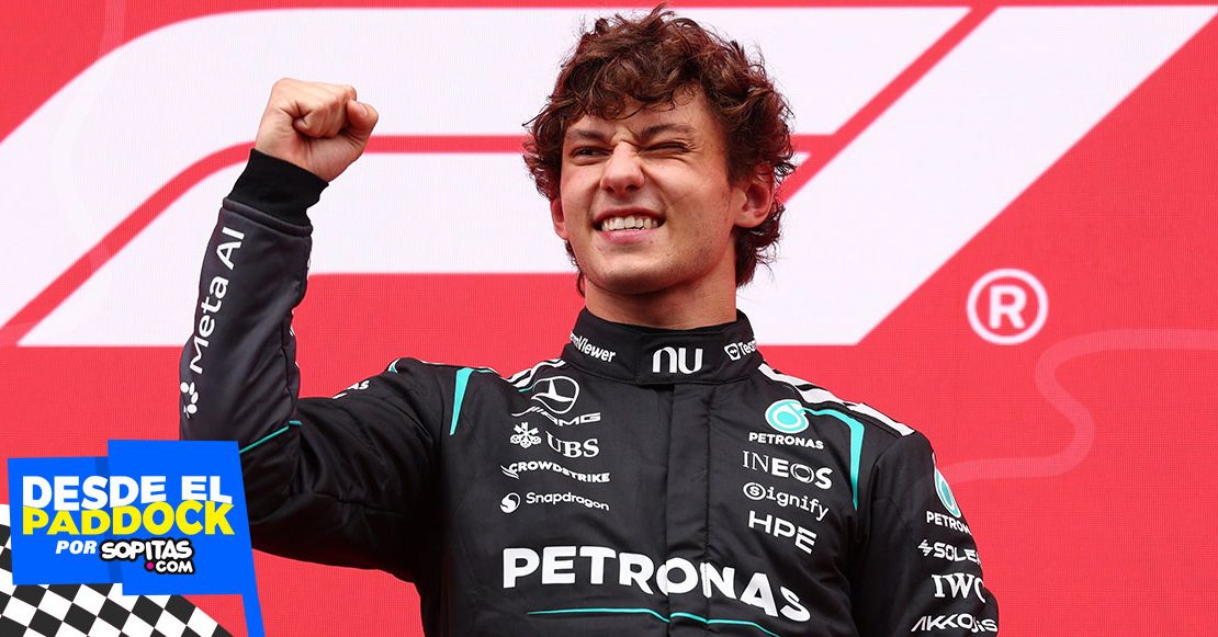 El motivo por el cual Checo abandonó el GP de Bélgica y el sexto triunfo de Antonelli