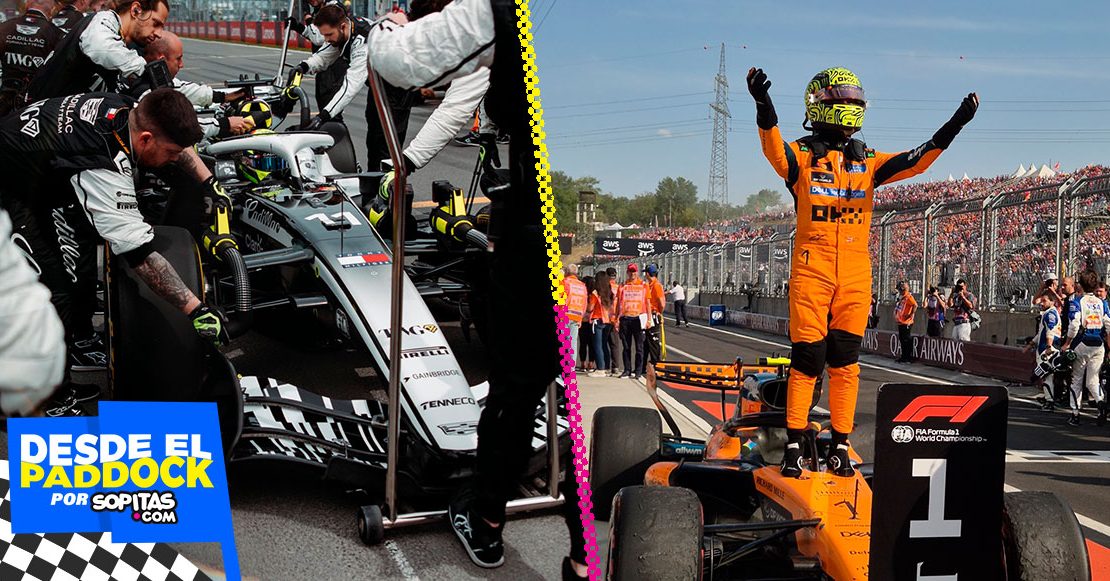 Lando Norris vuelve a ganar en F1 14 carreras después y Checo sufre otro DNF en el GP de Hungría