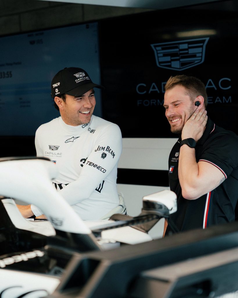 Checo Pérez en Cadillac