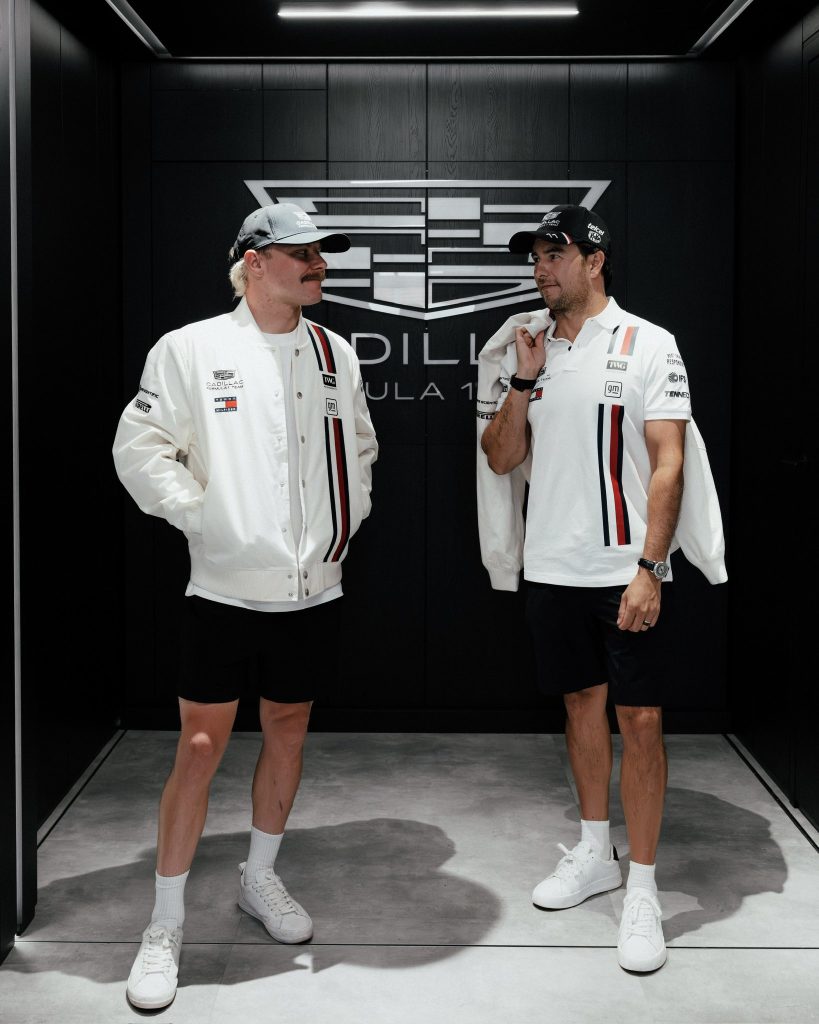Valtteri Bottas y Checo Pérez