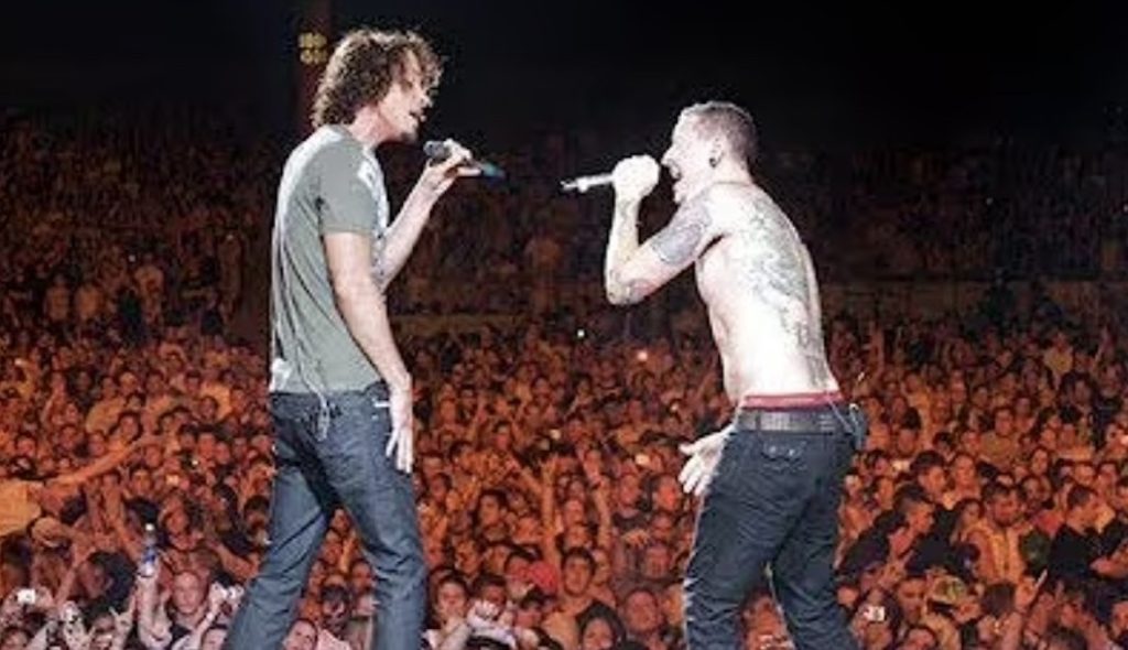 Chester Bennington y Chris Cornel