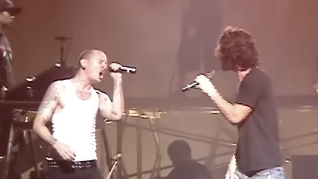 Chester Bennington y Chris Cornell