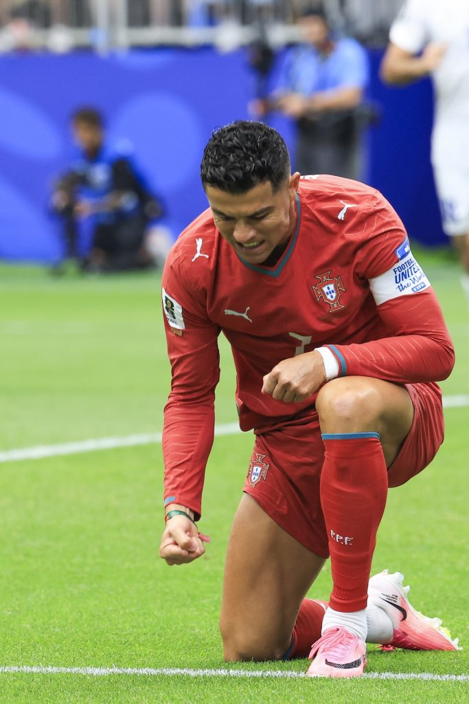 Cristiano Ronaldo en su último Mundial