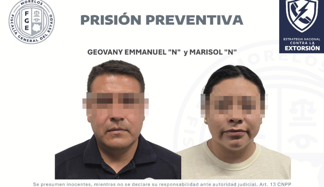 Dan prisión preventiva por extorsión a esposa del alcalde asesinado de Temoac