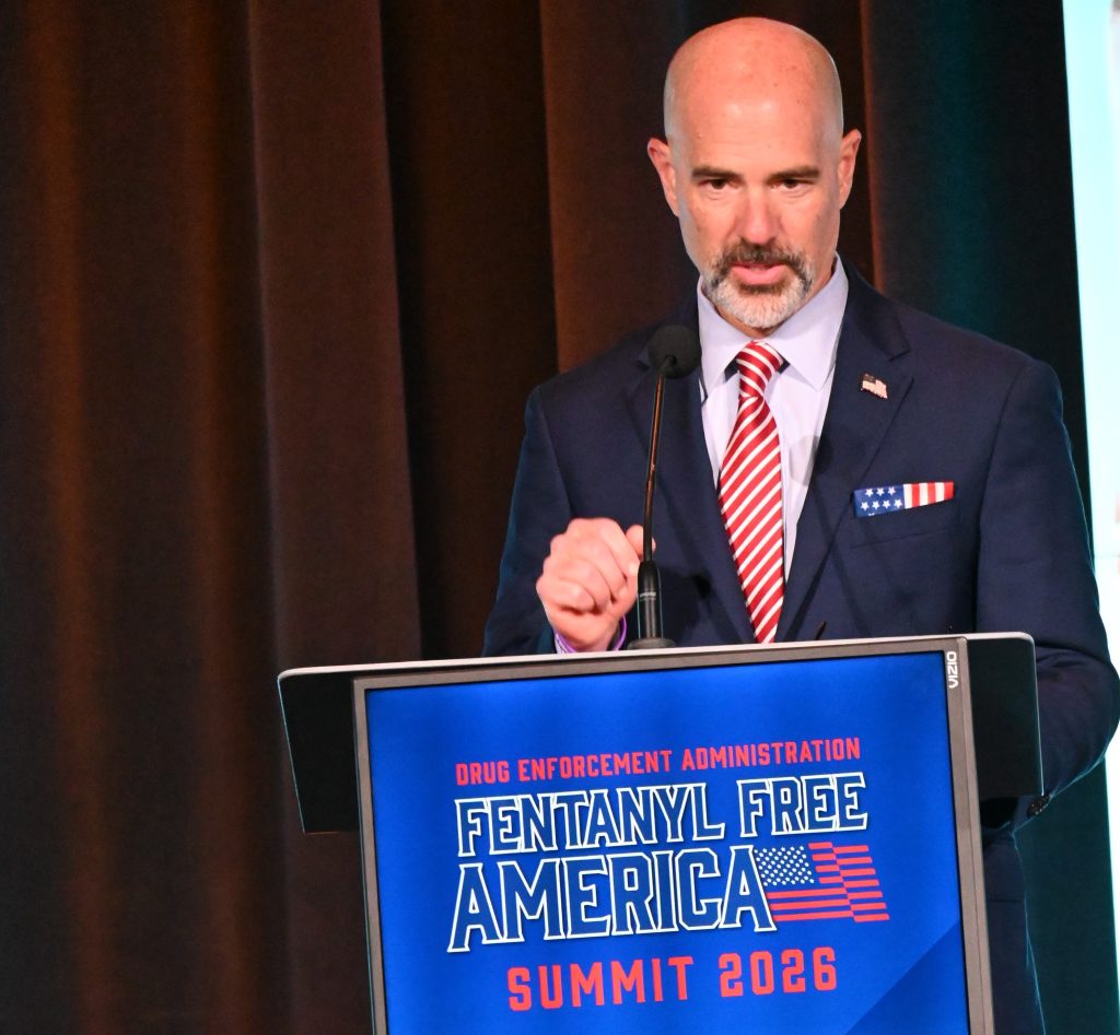 director de la DEA Terrance cole Fentanyl Free America Summit 2026