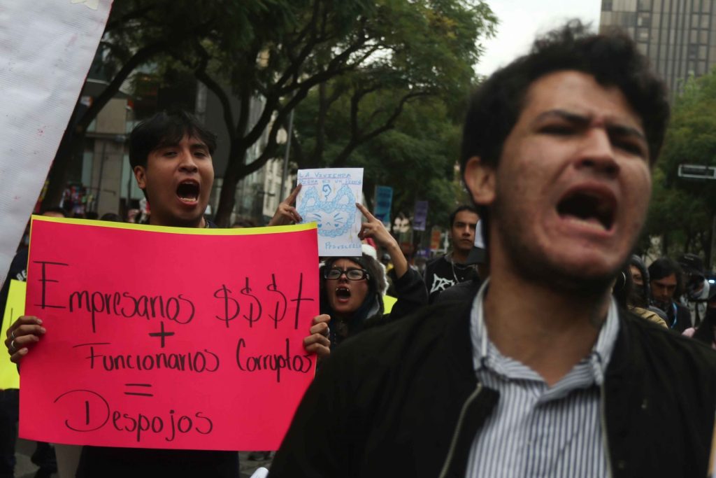 despojos en la CDMX crisis inmobiliaria mafia inmobiliaria