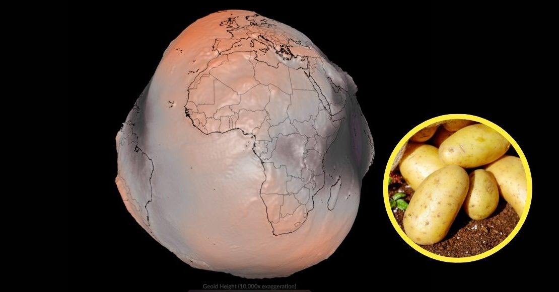 Ni plana ni redonda: Esta es la forma que realmente tiene nuestro planeta