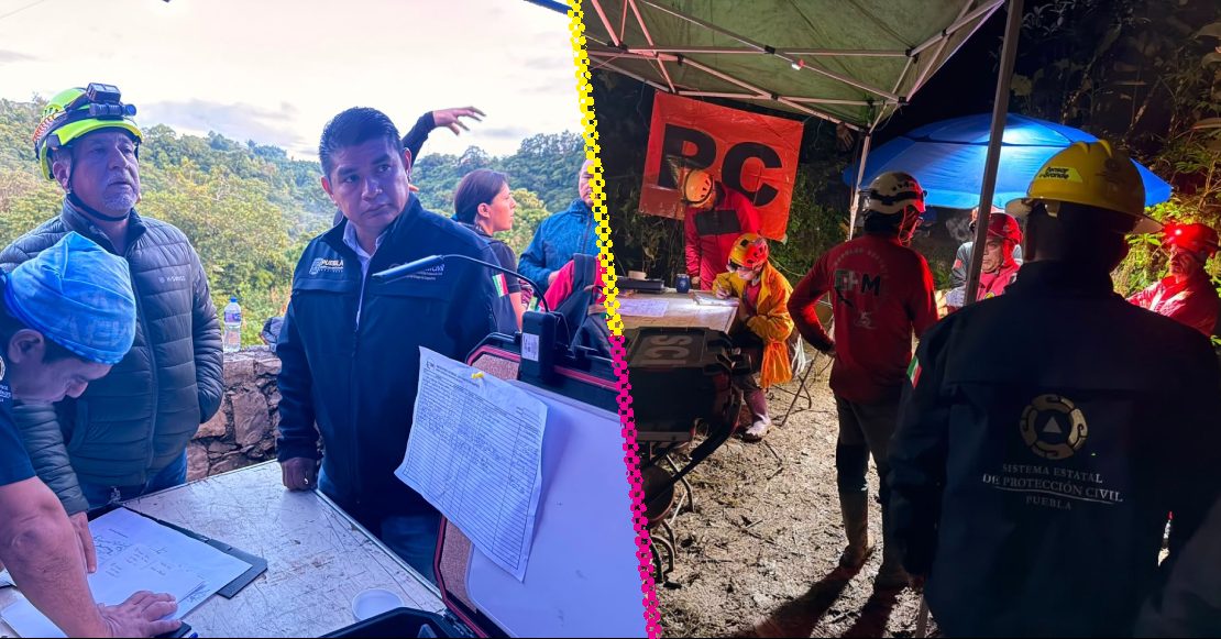 Continúan las labores en la gruta de Cuetzalan; encuentran dos cuerpos más
