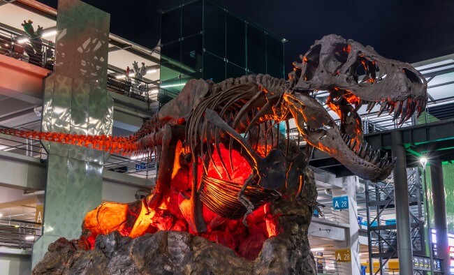 Dinosaurios gigantes toman el AIFA con esta exposición gratuita