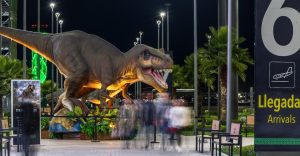 Dinosaurios gigantes toman el AIFA con esta exposición gratuita