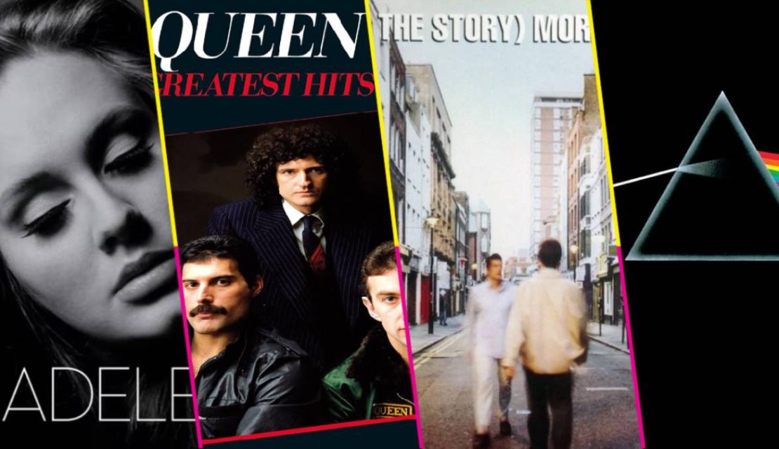 Los 70 discos más vendidos de toda la historia en Reino Unido