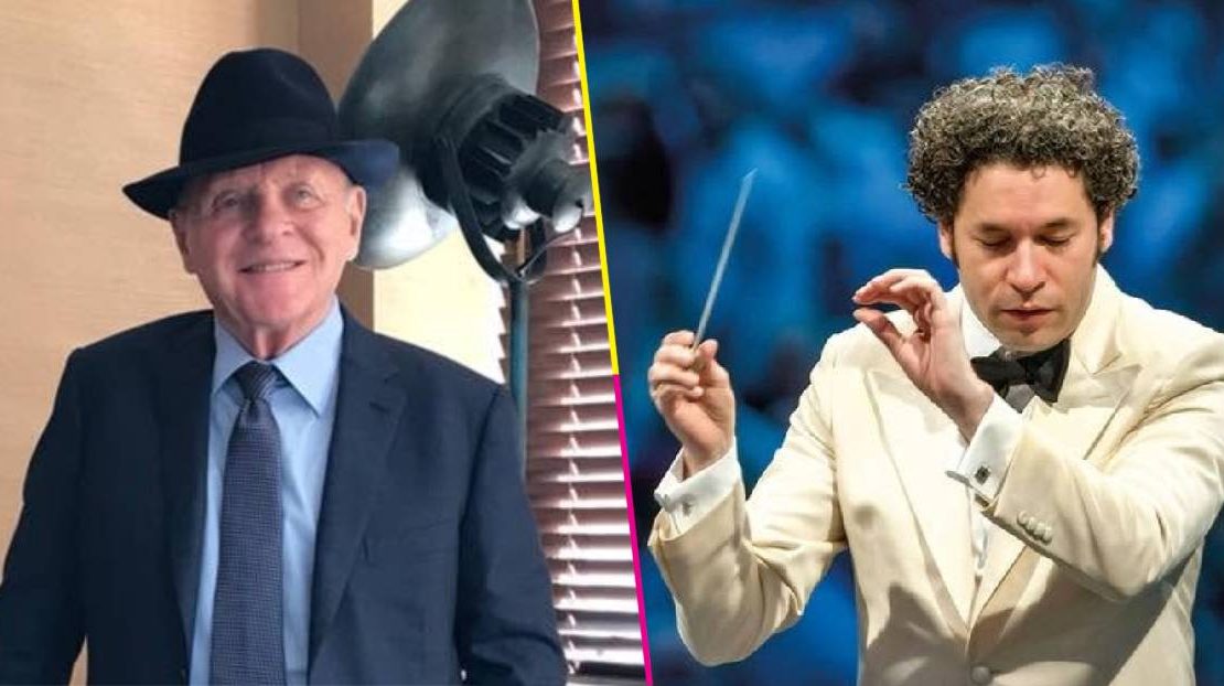 Anthony Hopkins lanzará disco  con orquesta dirigida por Gustavo Dudamel