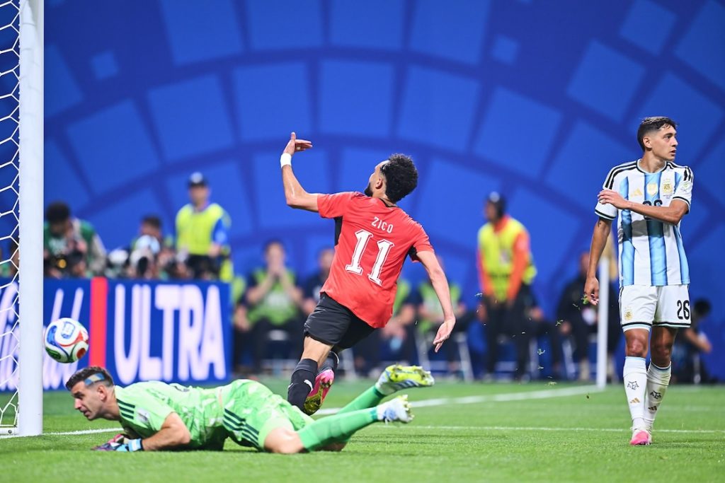 Egipto tuvo a Argentina contra las cuerdas