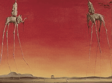8 cuadros Salvador Dalí