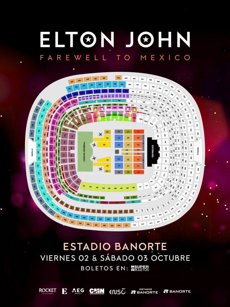 precios boletos elton john méxico