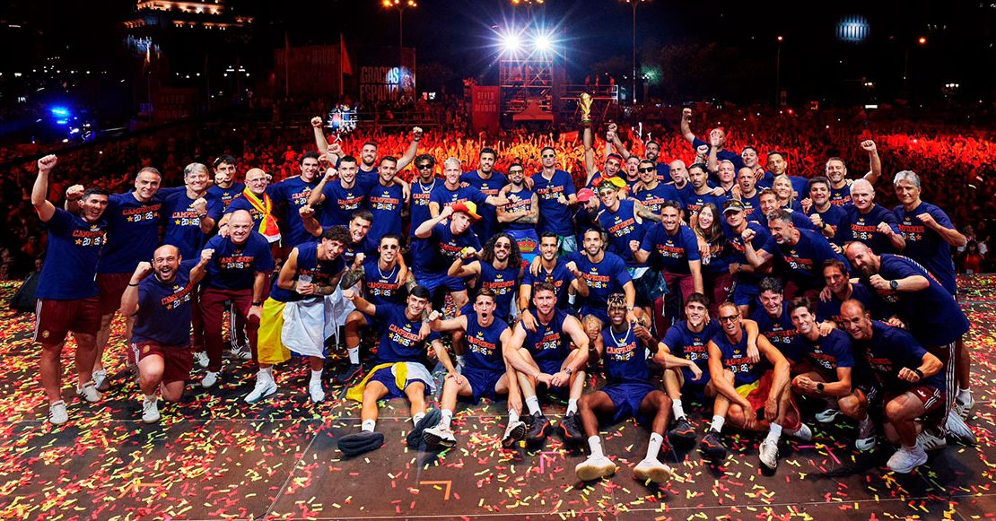 Dos millones de personas reunidas en los festejos de España, el Campeón del Mundo